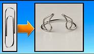 Devil Horn Paperclip Ring Easy Jewelry Making Tutorial