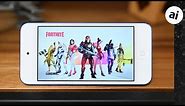 Fortnite at 30FPS on the iPod touch 7th Gen (2019)!