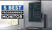 5 Best Monitor for Programming
