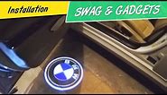 How to Install BMW Door Welcome Lights - 3D Shadow Projector Logo Lights - 3D Laser Shadow Lights
