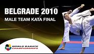 Karate Male Team Kata Final - Japan vs. Italy - WKF World Championships Belgrade 2010 (2/2)