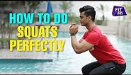 Squats for Beginners: How to Squat Correctly | Fit Tak