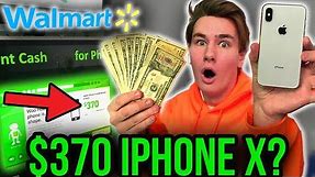 I Sold My iPhone X at Walmart for $370