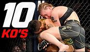 Top 10 Women's Flyweight Knockouts in UFC History