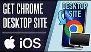How to Request Desktop Site in Chrome on iPhone or iPad (iOS)