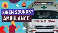 Why do AMBULANCE have different siren sounds? | Unnoticed Things