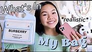 WHAT'S IN MY BAG? ✨ (BRAND NEW Burberry Pocket Bag!)