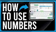 How to Use Numbers on iPad (Apple Numbers Guide: How to Use Numbers as a Beginner)