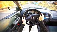 2003 Mazda 323 2.0 DITD (90HP) TEST DRIVE {POV}