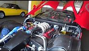 Alfa Romeo TZ3 Corsa 482HP engine start pure sound.