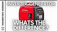 INVERTER GENERATOR What's the DIFFERENCE between an INVERTER GENERATOR and a regular generator?