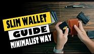 The best Slim Wallet | Minimalist Wallet - Guide