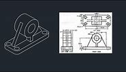 Autocad Isometric Drawing Exercise