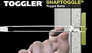 SNAPTOGGLE® Heavy-Duty Toggle Bolts — 304 Stainless Steel Channels