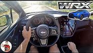 The 2022 Subaru WRX Manual is Carefree Fun - On or Off Pavement (POV Drive Review)