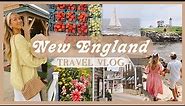 NEW ENGLAND VLOG | exploring Boston, Rhode Island, & Ogunquit, Maine!