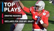 Season Highlights: Dwayne Haskins Declares for the 2019 NFL Draft | Ohio State | Big Ten Football