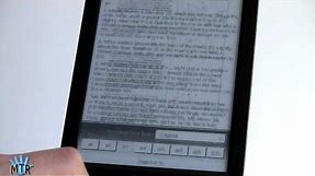 Sony Reader PRS-T1 Review