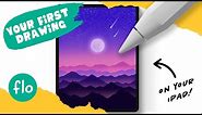 PROCREATE Drawing for Beginners - EASY Step by Step Tutorial