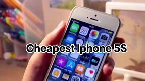 Cheapest iPhone 5S for Online Classes & More