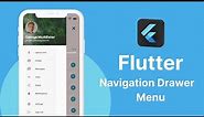 Navigation Drawer Side Menu Using Flutter (2023)