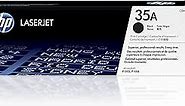 HP 35A Black Toner Cartridge | Works with HP LaserJet P1005, P1006 | CB435A