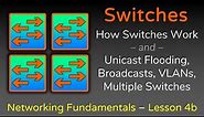 Everything Switches do - Part 2 - Networking Fundamentals - Lesson 4