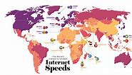 Mapped: The Fastest (and Slowest) Internet Speeds in the World