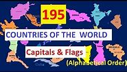 World Countries | All Countries of the World with Capitals and flags | 195 countries of the world
