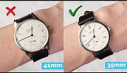 How to Choose the Right Size Watch for Your Wrist (ft. Farfetch & Nomos)