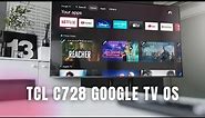 TCL C728 QLED REVIEW - GOOGLE TV!