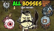 Defeating EVERY Boss in Don't Starve Together, but faster (New Terraria Bosses)