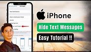 How to Hide Text Messages on an iPhone (iOS 16 Update): Hide iMessages or Use Secret Texting Apps