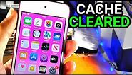 How To Clear Cache from any iPod Touch | Full Tutorial