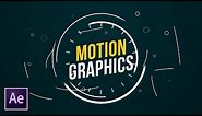 4 Great Motion Graphics Techniques in After Effects