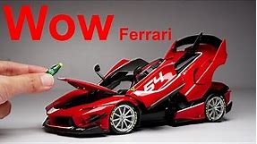 Unboxing of Amazing Miniature Ferrari FXX-K 1:18 (Ultra Realistic Model) - Adult Hobbies