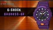 Casio G-Shock GA800SC-6A | Analog-Digital Purple G-SHOCK Top 10 Things Watch Review