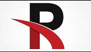 R - Letter Logo Design Illustrator | R Letter Logo Design in Illustrator