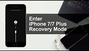 How to Enter iPhone 7/7 Plus Recovery Mode Manually | iToolab