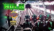 2022 The Incredible Hulk Coaster at Night On Ride 4K POV Islands of Adventure Universal Orlando