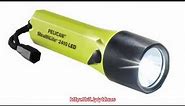 Demo On pelican 2410 StealthLite Recoil LED Flashlight Yellow