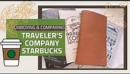 🌟 Starbucks Reserve Roastery 🌟 Tokyo Edition Traveler's Company Notebook ☕️ Unboxing Camel