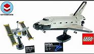 Lego 10283 NASA Space Shuttle Discovery - Lego Speed Build Review