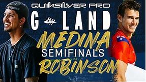 Gabriel Medina vs Jack Robinson | Quiksilver Pro G-Land - Semifinals Heat Replay
