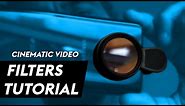 How To Use Filters With Your Smartphone Camera | ND, Variable ND, CPL, Gradual Neewer Tutorial