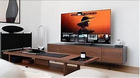 Modern Living Room Setup Tour 2023 | LG OLED, Artifox Bench & More