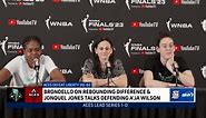 Breanna Stewart, Jonquel Jones and Sandy Brondello assess the Liberty's WNBA Finals Game 1 loss to the Aces