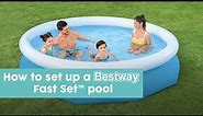 How to set up a Bestway Fast Set pool