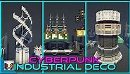 10+ Cyberpunk Industrial Build Ideas - Minecraft 1.17+