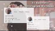 How to make your Instagram Bio Aesthetic| Ideas + Hacks|